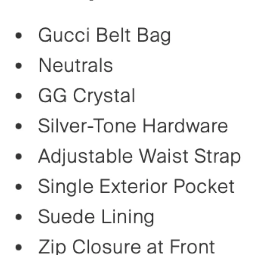 Gucci GG Crystal Belt Bag - Picture 5 of 12